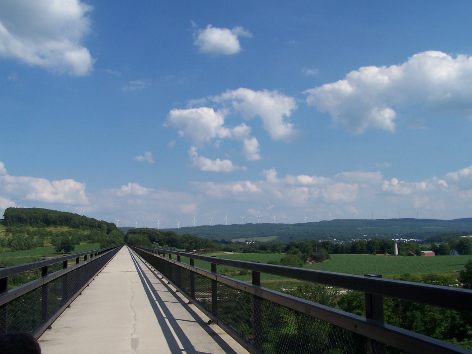 The Great Allegheny Passage stretches from Pittsburgh to Washington, D.C., constructed alongside a former railroad and cutting through small towns along the way. Photograph by Raun Kercher