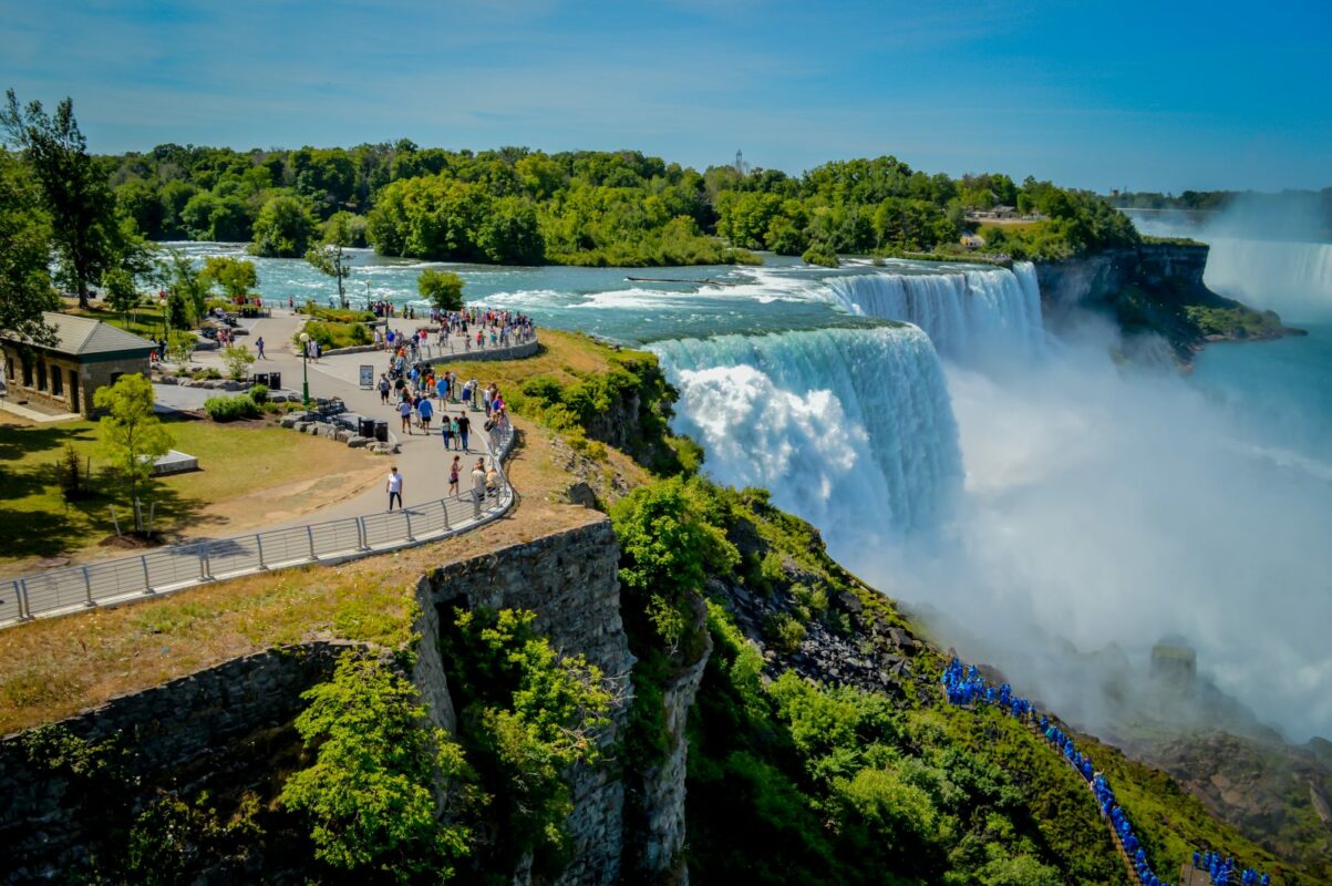 Stay on the state side of Niagara Falls in New York State for a day trip. Photograph by Abdulla Zafa