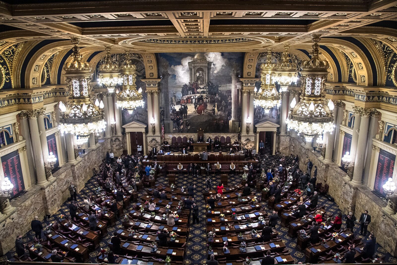 Often, the public doesn’t know whether or how much their lawmakers have padded their salaries with per diem payments. (JOSE F. MORENO / Philadelphia Inquirer)