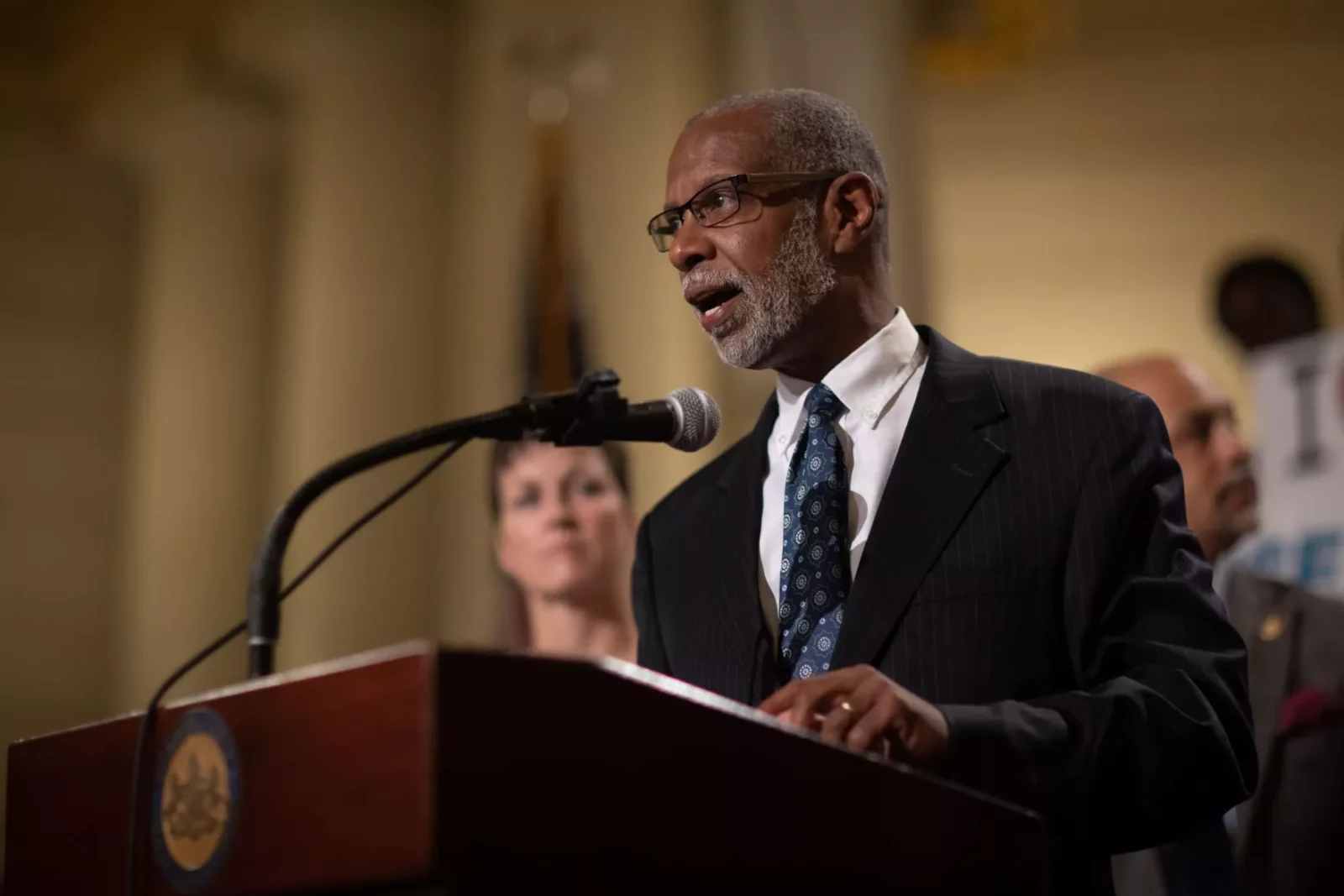 Sen. Art Haywood (D., Montgomery) wants to change the way use-of-force cases are investigated in Pennsylvania so families of victims and the public will have more faith in the findings. (Commonwealth Media Services)
