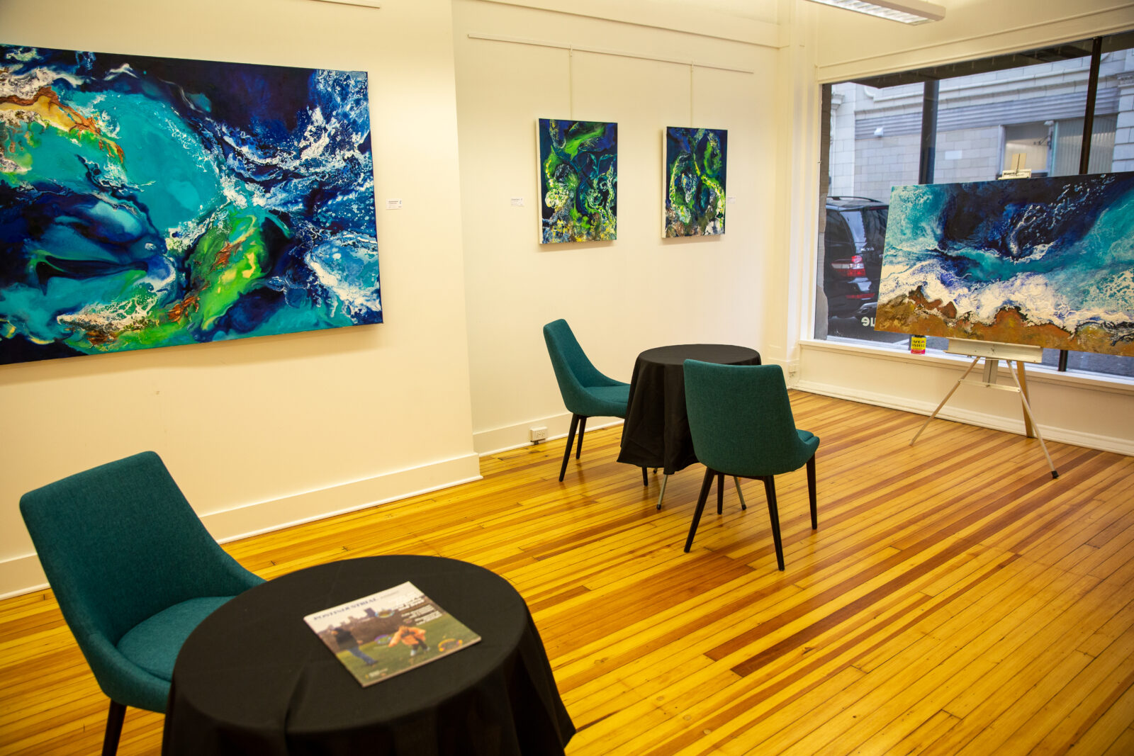 Atithi Studios in Sharpsburg, Pennsylvania. Located on Canal Street, it is an events space and hub for artists and art exhibitions.