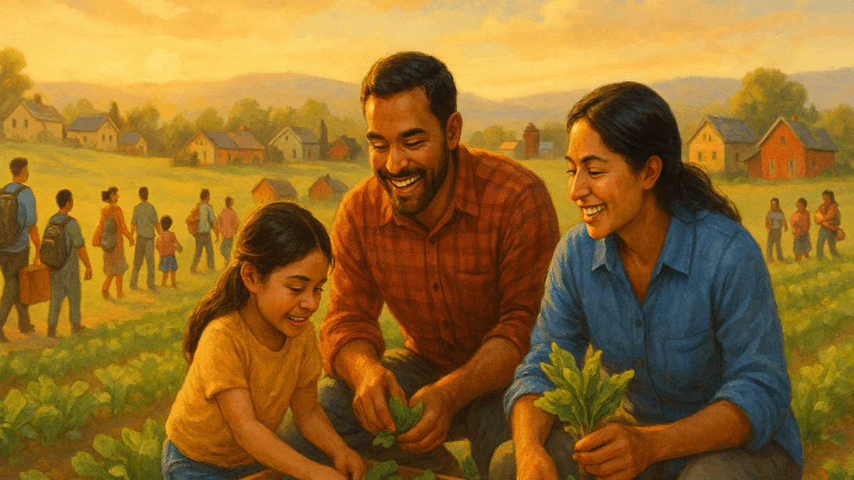 International Immigrants Drive Rural Population Growth - Postindustrial