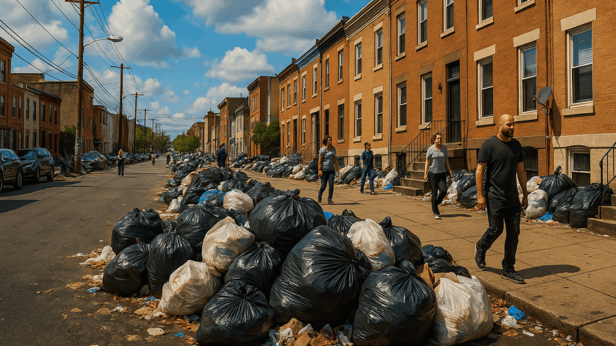 Philadelphia Garbage Problems Trash Piles Up in Philadelphia Amid Union Strike - Postindustrial