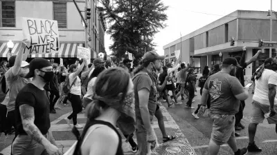 Protests over the summer in Memphis, Tenn. following the killing of George Floyd at the hands of a white police officer. Eric Adeleye, a Memphis-based photographer, turned his camera from fashion to the streets to chronicle the movement.