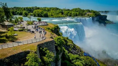 Stay on the state side of Niagara Falls in New York State for a day trip. Photograph by Abdulla Zafa