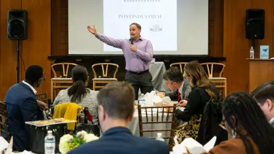 Justin Daniels was the keynote speaker during a daylong event with panel discussions focused on the urgency around cybersecurity education and safeguards for organizations. "Unlike fine wine, infrastructure does not age well," he said.