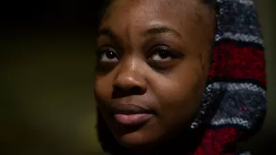 Rachel Bridgeman spent 49 days in Allegheny County Jail waiting for treatment at a state hospital because a court found her incompetent to stand trial. In that time, her mental health deteriorated and she began to bang her head, causing bruising. Nate Smallwood / For Spotlight PA and PINJ